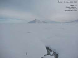 Luční bouda, pramen Bílého Labe