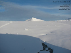 Luční bouda, pramen Bílého Labe