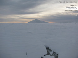 Luční bouda, pramen Bílého Labe