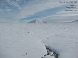 Luční bouda, pramen Bílého Labe