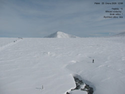 Luční bouda, pramen Bílého Labe