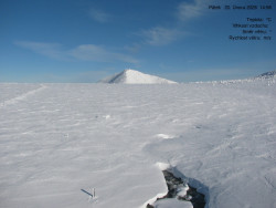 Luční bouda, pramen Bílého Labe