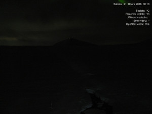 Luční bouda - Luční bouda, pramen Bílého Labe - 21.2.2026 v 00:15 Luční bouda - Luční bouda, pramen Bílého Labe - 21.2.2026 v 00:15