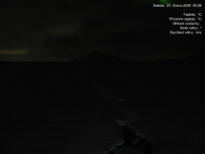 Luční bouda - Luční bouda, pramen Bílého Labe - 21.2.2026 v 00:30 Luční bouda - Luční bouda, pramen Bílého Labe - 21.2.2026 v 00:30