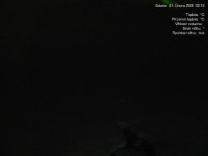 Luční bouda - Luční bouda, pramen Bílého Labe - 21.2.2026 v 02:15 Luční bouda - Luční bouda, pramen Bílého Labe - 21.2.2026 v 02:15