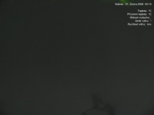 Luční bouda - Luční bouda, pramen Bílého Labe - 21.2.2026 v 04:15 Luční bouda - Luční bouda, pramen Bílého Labe - 21.2.2026 v 04:15