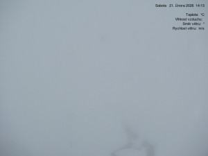 Luční bouda - Luční bouda, pramen Bílého Labe - 21.2.2026 v 14:15 Luční bouda - Luční bouda, pramen Bílého Labe - 21.2.2026 v 14:15