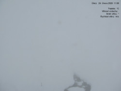 Luční bouda, pramen Bílého Labe