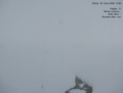 Luční bouda, pramen Bílého Labe