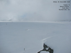 Luční bouda, pramen Bílého Labe