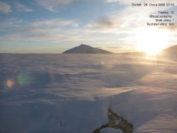 Luční bouda, pramen Bílého Labe