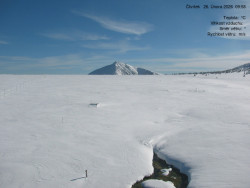 Luční bouda, pramen Bílého Labe