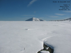 Luční bouda, pramen Bílého Labe