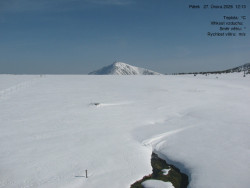 Luční bouda, pramen Bílého Labe