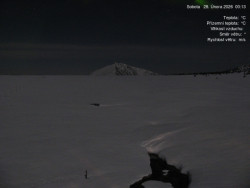 Luční bouda, pramen Bílého Labe