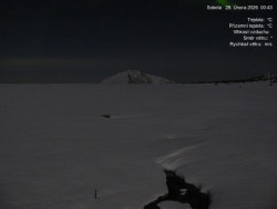 Luční bouda, pramen Bílého Labe