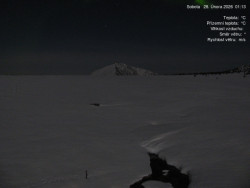 Luční bouda, pramen Bílého Labe