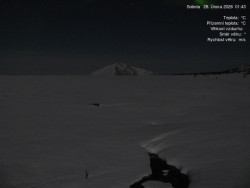 Luční bouda, pramen Bílého Labe