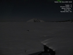 Luční bouda, pramen Bílého Labe