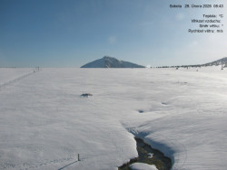 Luční bouda, pramen Bílého Labe