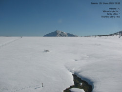 Luční bouda, pramen Bílého Labe