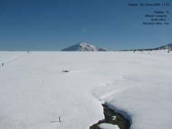 Luční bouda, pramen Bílého Labe