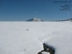 Luční bouda, pramen Bílého Labe