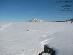 Luční bouda, pramen Bílého Labe