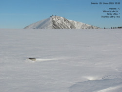 Luční bouda, pramen Bílého Labe