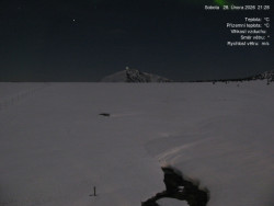 Luční bouda, pramen Bílého Labe