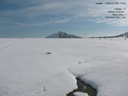 Luční bouda, pramen Bílého Labe