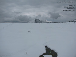 Luční bouda, pramen Bílého Labe