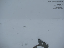 Luční bouda, pramen Bílého Labe