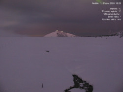 Luční bouda, pramen Bílého Labe