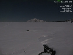 Luční bouda, pramen Bílého Labe