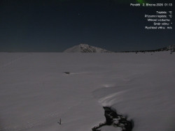 Luční bouda, pramen Bílého Labe