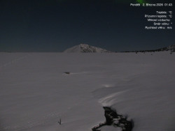 Luční bouda, pramen Bílého Labe