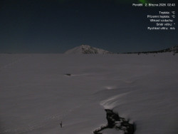 Luční bouda, pramen Bílého Labe