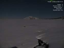 Luční bouda, pramen Bílého Labe