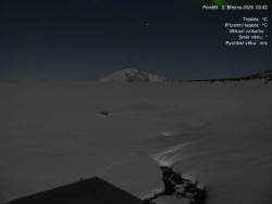 Luční bouda, pramen Bílého Labe