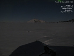 Luční bouda, pramen Bílého Labe