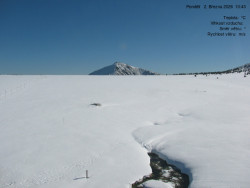 Luční bouda, pramen Bílého Labe