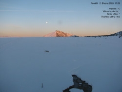 Luční bouda, pramen Bílého Labe