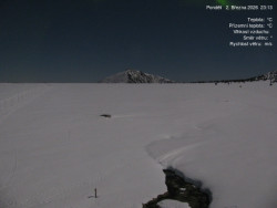 Luční bouda, pramen Bílého Labe