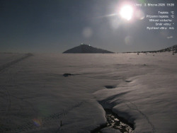 Luční bouda, pramen Bílého Labe