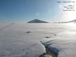 Luční bouda, pramen Bílého Labe