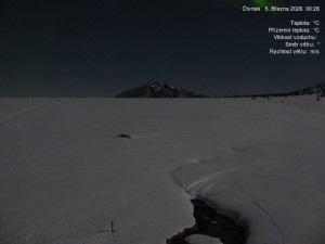 Luční bouda - Luční bouda, pramen Bílého Labe - 5.3.2026 v 00:30 Luční bouda - Luční bouda, pramen Bílého Labe - 5.3.2026 v 00:30