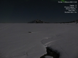 Luční bouda - Luční bouda, pramen Bílého Labe - 5.3.2026 v 01:30 Luční bouda - Luční bouda, pramen Bílého Labe - 5.3.2026 v 01:30