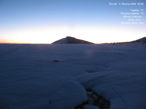 Luční bouda - Luční bouda, pramen Bílého Labe - 5.3.2026 v 06:00 Luční bouda - Luční bouda, pramen Bílého Labe - 5.3.2026 v 06:00