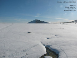 Luční bouda, pramen Bílého Labe